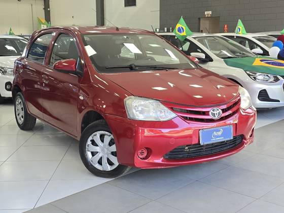 TOYOTA ETIOS 1.3 X 16V FLEX 4P MANUAL TOYOTA ETIOS 1.3 X 16V FLEX 4P MANUAL